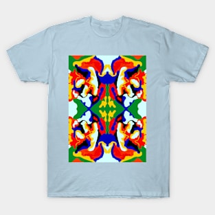 Colourful abstract pattern T-Shirt